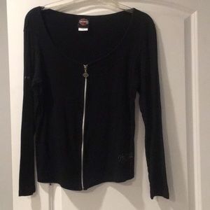 Harley Davidson logo sweater